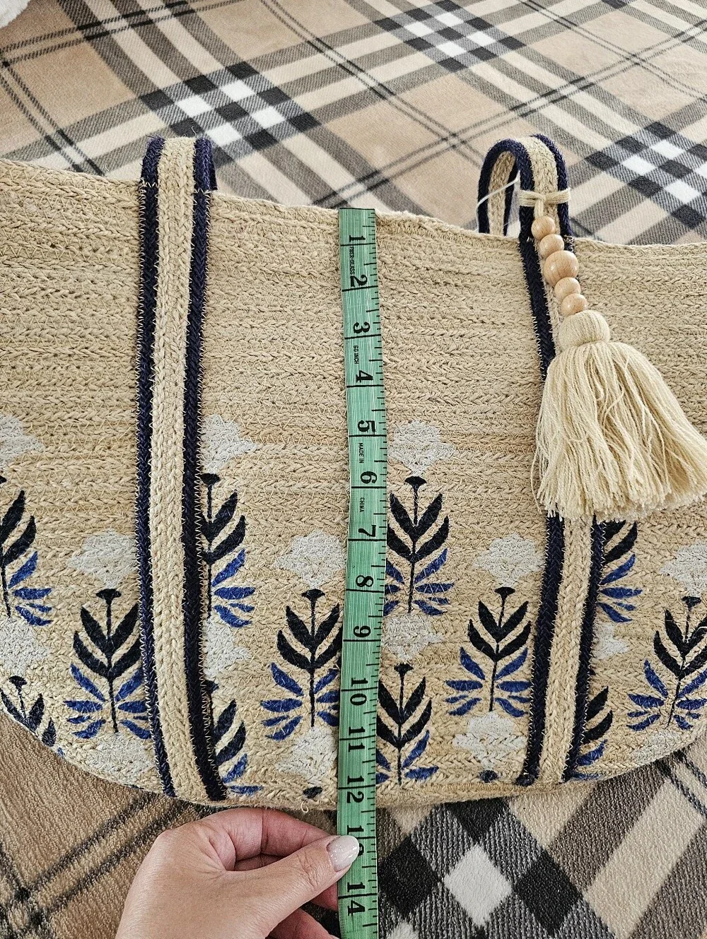 Shiraleah Natural Straw Tote